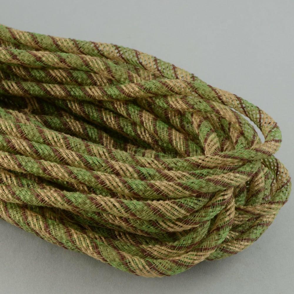 Deco Flex Tubing |   Jute Deco Flex Tubing Ribbon: Fall Colors (30 Yards) Accents Deco Flex Tubing