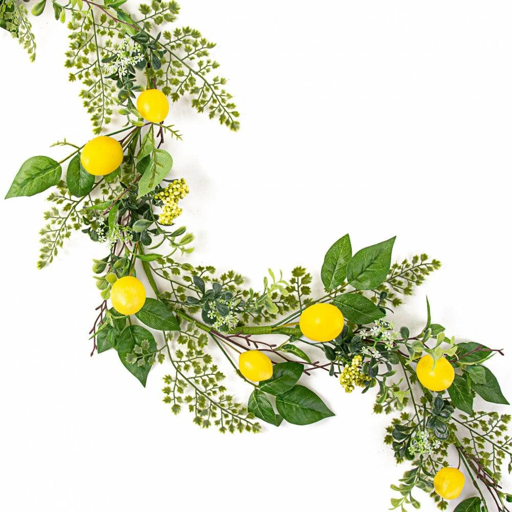 Garland |   4′ Lemon & Fern Garland Decor Garland