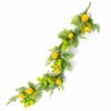 Garland |   4′ Lemon, Fern & Salal Greenery Leaves Garland Decor Garland