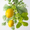 Garland |   4′ Lemon, Fern & Salal Greenery Leaves Garland Decor Garland