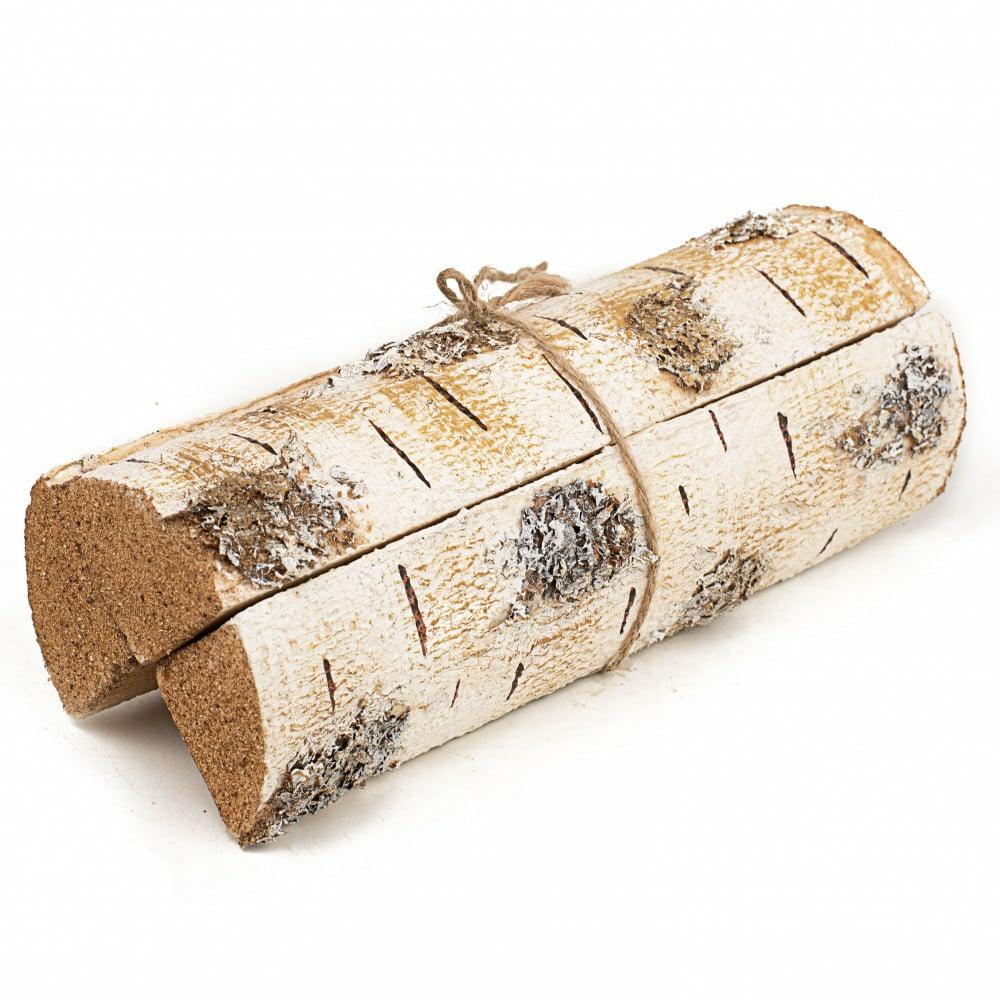 Naturals |   11.5" Faux Birch Logs Accents Naturals