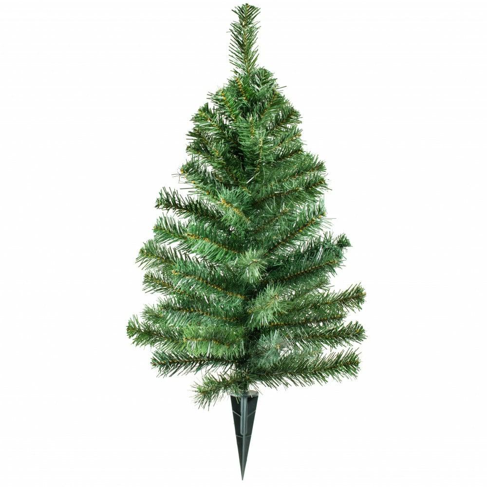 Naturals |   24" Small Cemetery Pine Tree With Stake Accents Green,Brown,Natural