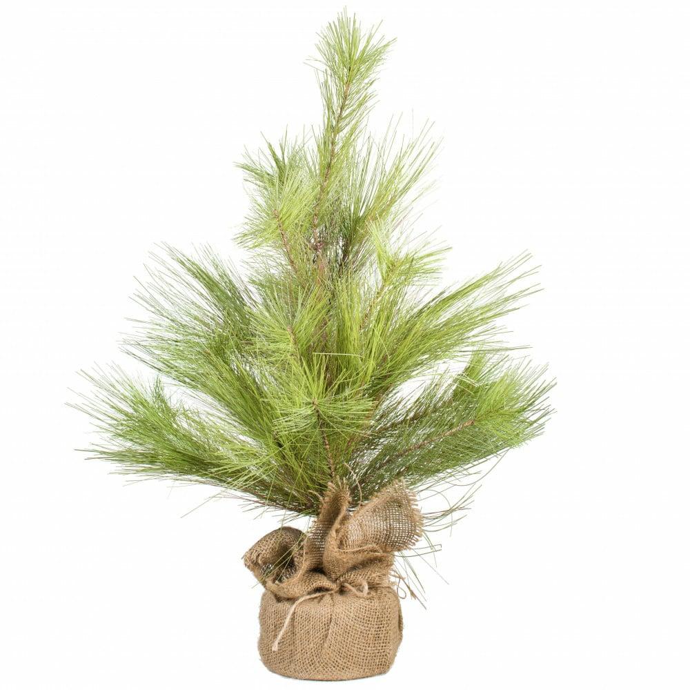 Porch Decor |   24" Variegated Evergreen Small Christmas Tree Decor Porch Decor