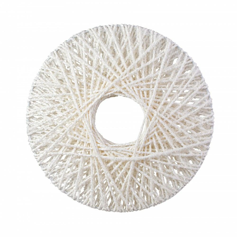 Wreaths |   15" Twine Round Wreath Form Decor White