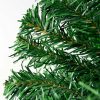 Wreaths |   24" Pine Pvc Wreath: Two-Tone Green (180 Tips) Decor Green