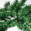 Wreaths |   24" Pine Pvc Wreath: Two-Tone Green (180 Tips) Decor Green