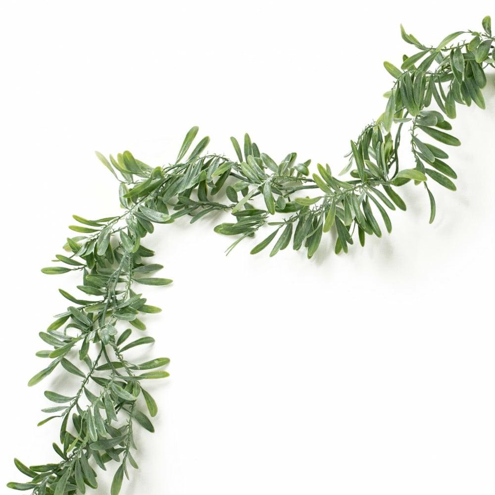 Garland |   72" Dusty Green Leaf Garland Decor Garland