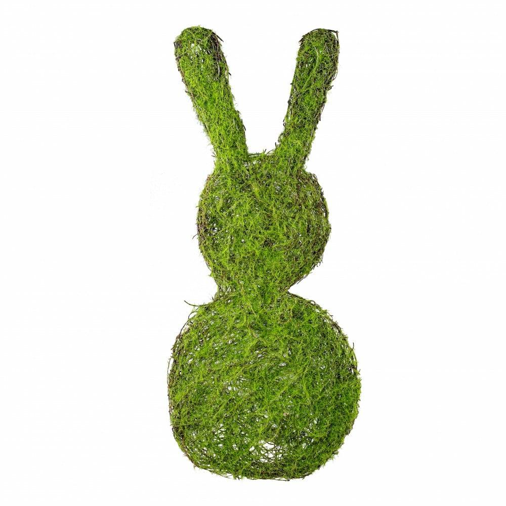 Door Decor |   24" Moss Bunny Form Decor Door Decor