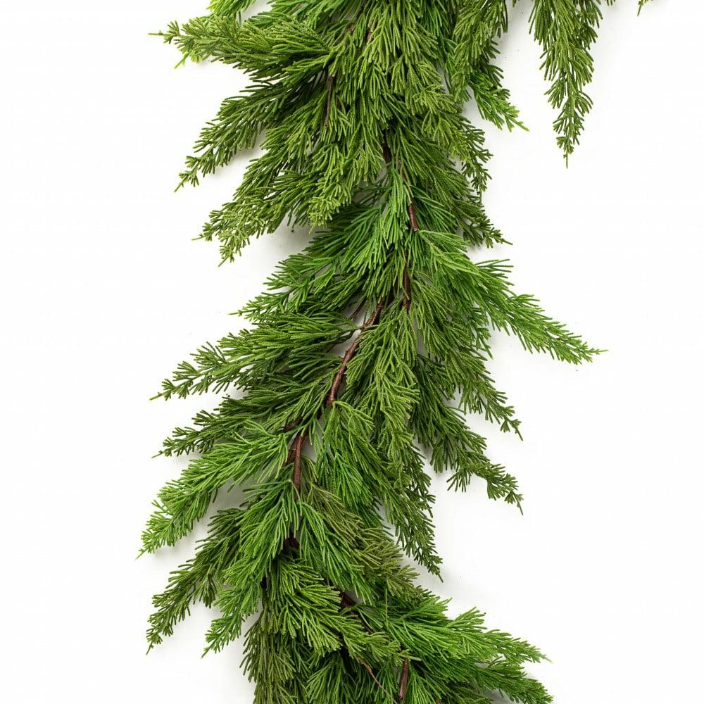 Garland |   9′ Cedar Pine Garland Decor Garland