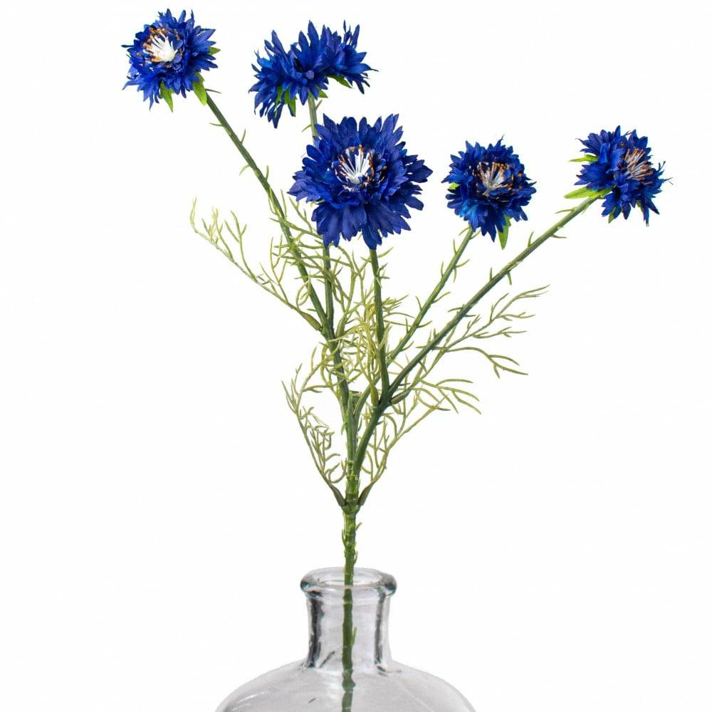 Floral Sprays & Picks |   22" Cornflower Spray: Blue Accents Blue,Cornflower