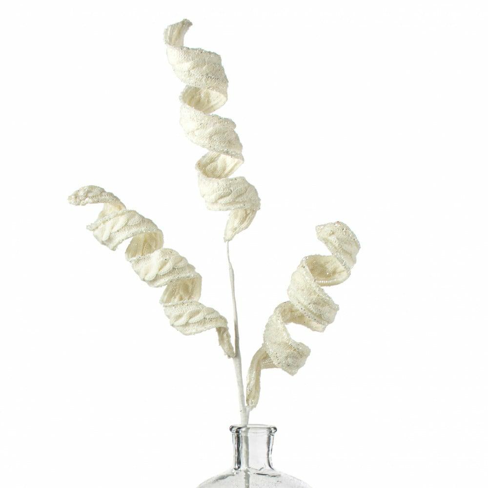 Floral Sprays & Picks |   28" Knitted Sweater Curly Spray: Ivory Accents Floral Sprays & Picks