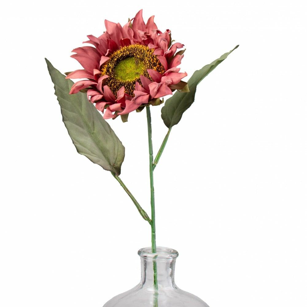 Floral Sprays & Picks |   23" Sunflower Stem: Dusty Burgundy Accents Floral Sprays & Picks